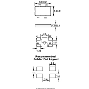 福克斯晶振,FMB晶振,無(wú)源四腳晶振