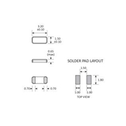 Golledge晶振,cm7v晶振,無(wú)源晶振
