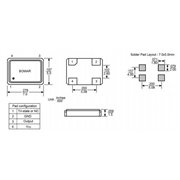 Bomar晶振,B1350-ADCS3T-32.768kHz晶振,SMD時鐘振蕩器