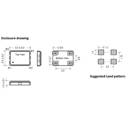 AXTAL晶振,AXE3225WT晶振,AXE3225WT-50-4G_Rev.1-20.000MHz晶振