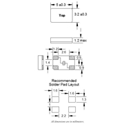 福克斯晶振C5BQ,FQ5032B-20.000無(wú)源晶體