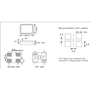 1612mm,便攜式收音機(jī),ABM12-36.000MHZ-B2X-T3,36MHZ,ABM12